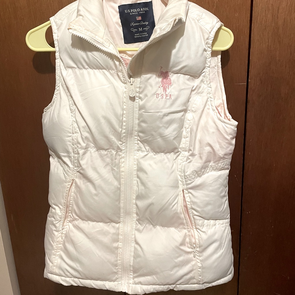 White Puffer Vest